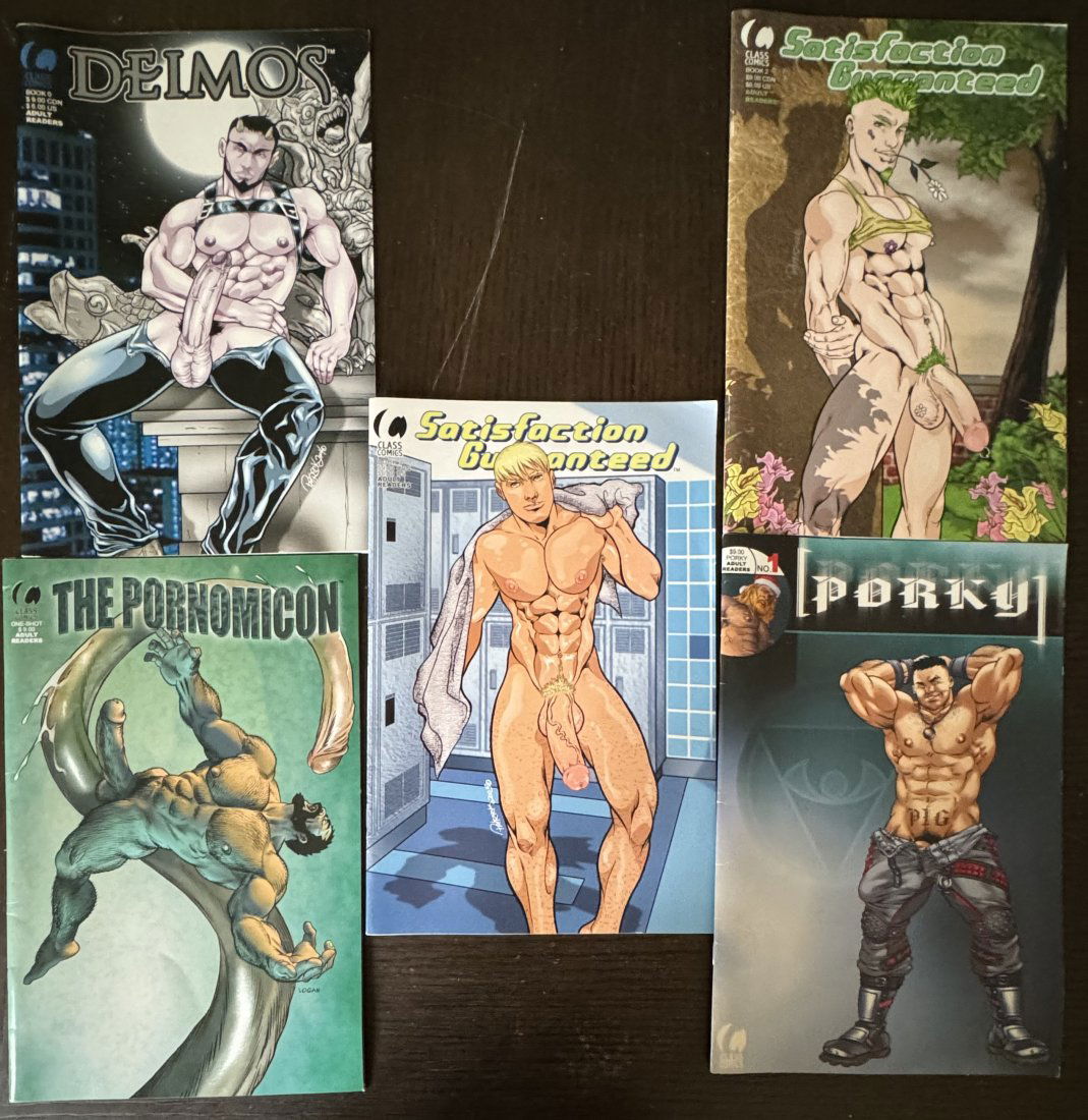 Adult Gay Male Comic Books (1 of 2)