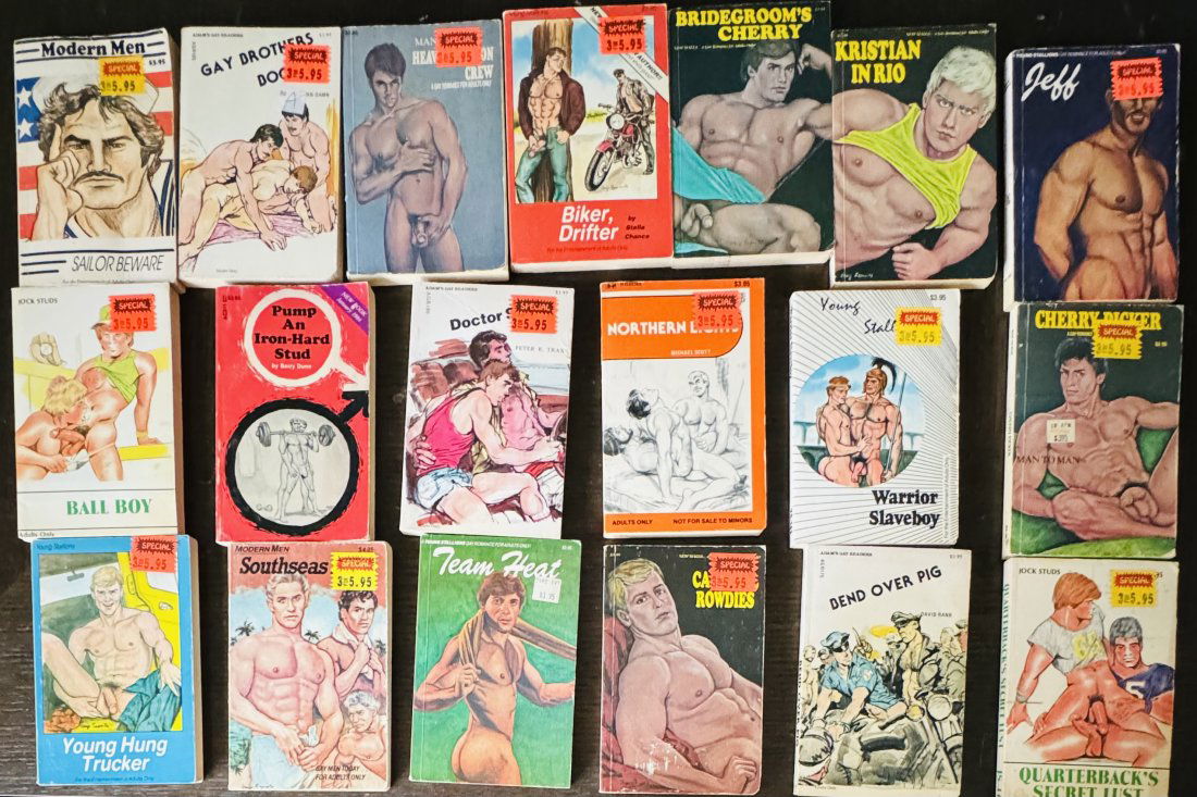 Various Artist Gay Pulp Erotica Novels (1 of 2)
