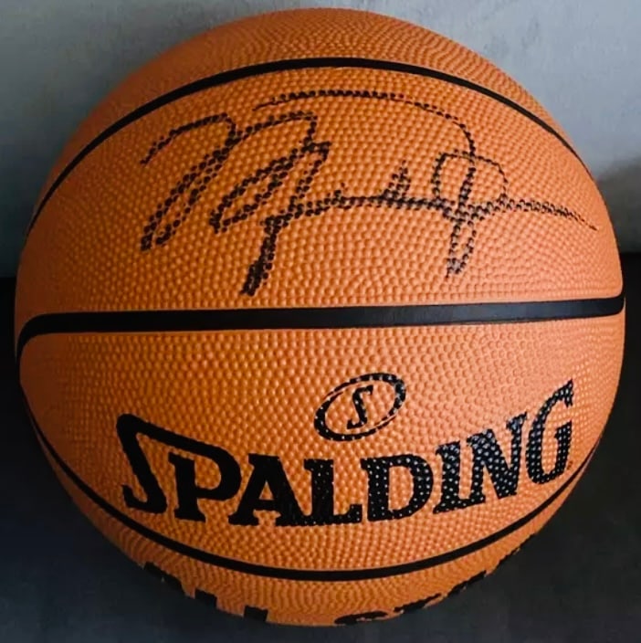 Michael Jordan Basketball Autographed Signed With COA (1 of 4)
