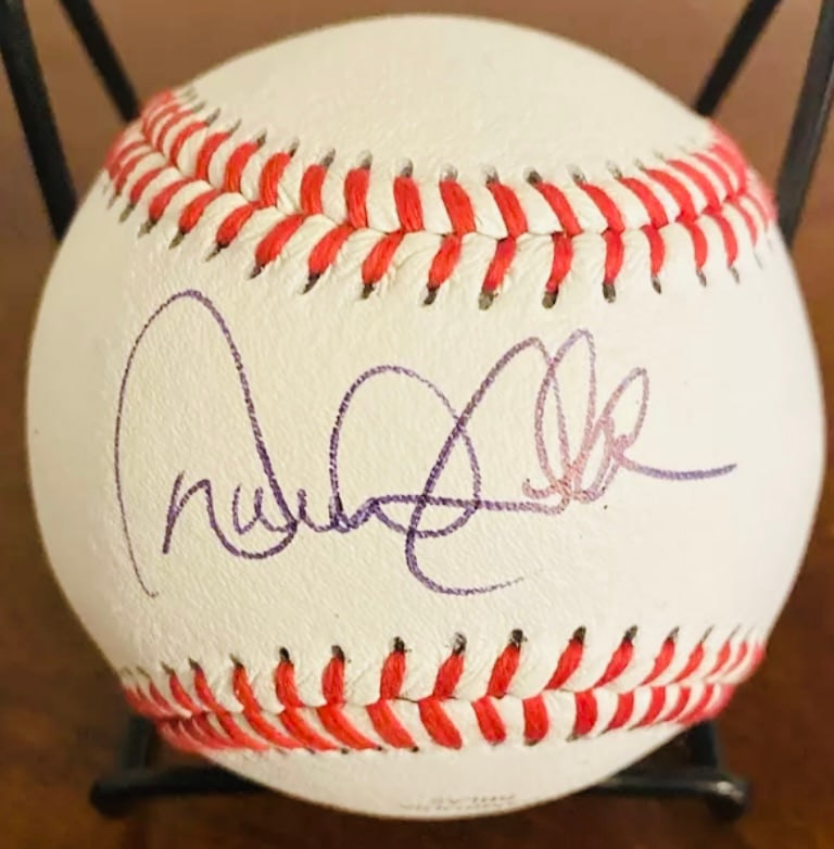 Derek Jeter Autographed Signed Baseball COA (1 of 4)