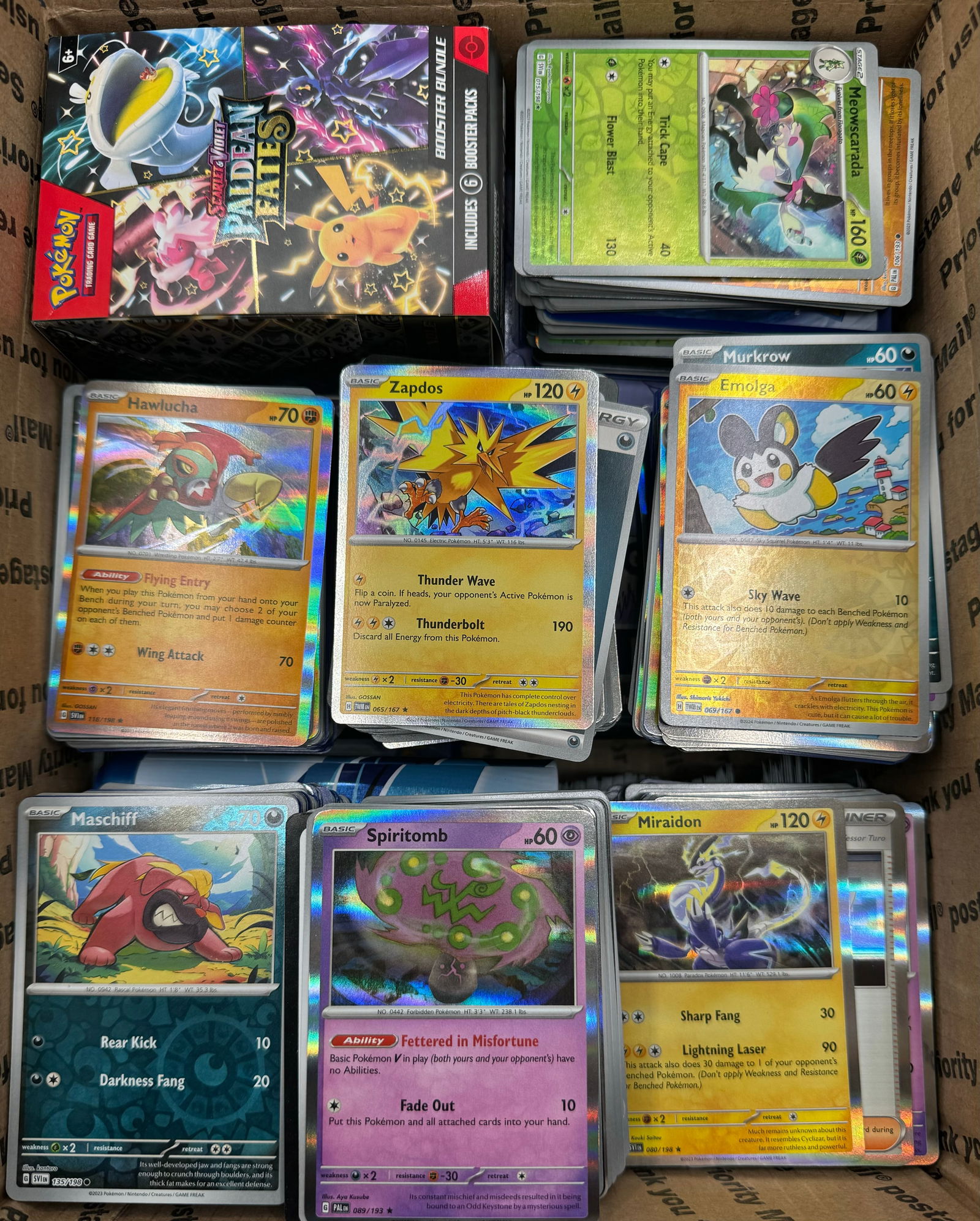 Chilling Reign And More Pokemon Trading Cards Box Collection (1 of 4)