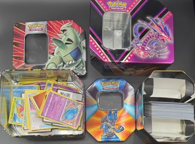 Pokemon Tins And Cards