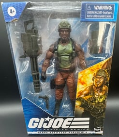 GI Joe Heavy Artillery Roadblock Action Figure