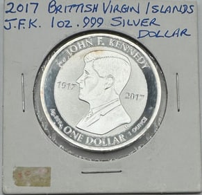 2017 One Ounce Fine Silver Coin
