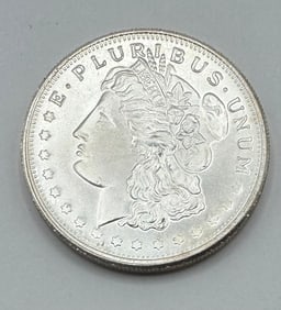 One Ounce One Dollar Silver Coin