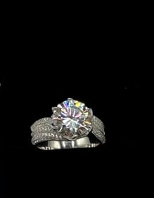 Moissanite VVS Ring