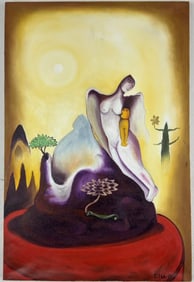 Tilsa Tsuchiya Oil Painting