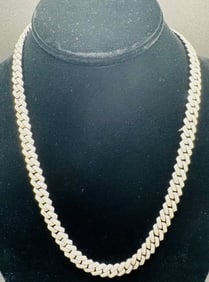 Necklace Cuban VVS Moissanite