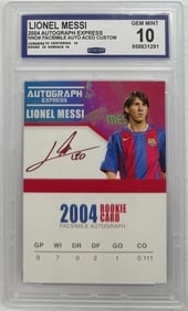 Lionel Messi Card