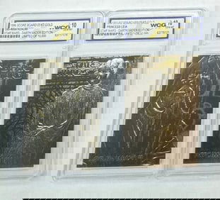 1996 Star Wars Princess Leia And Kenobi Cards