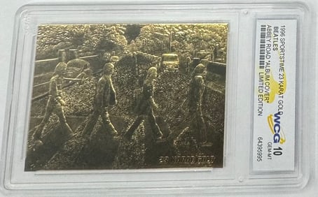 Beatles Limited Edition Card