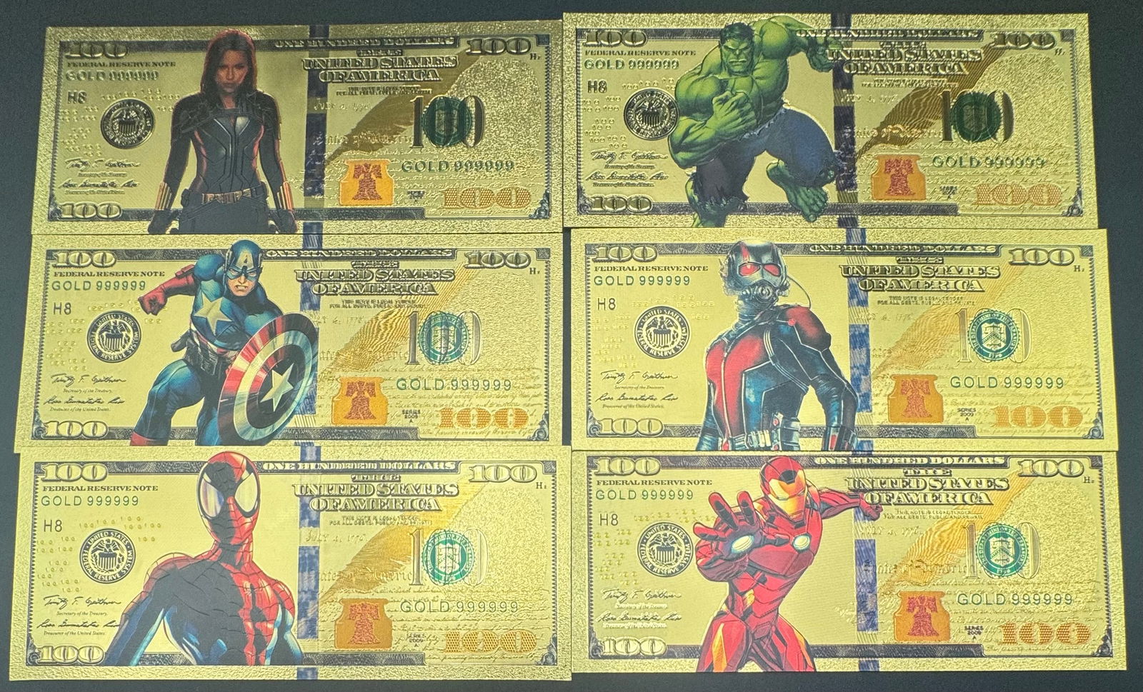Spider man, Hulk, Iron Man Marvel Super Heroes (1 of 1)