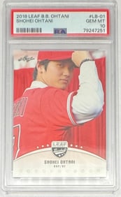 Shohei Ohtani Rookie Baseball Card