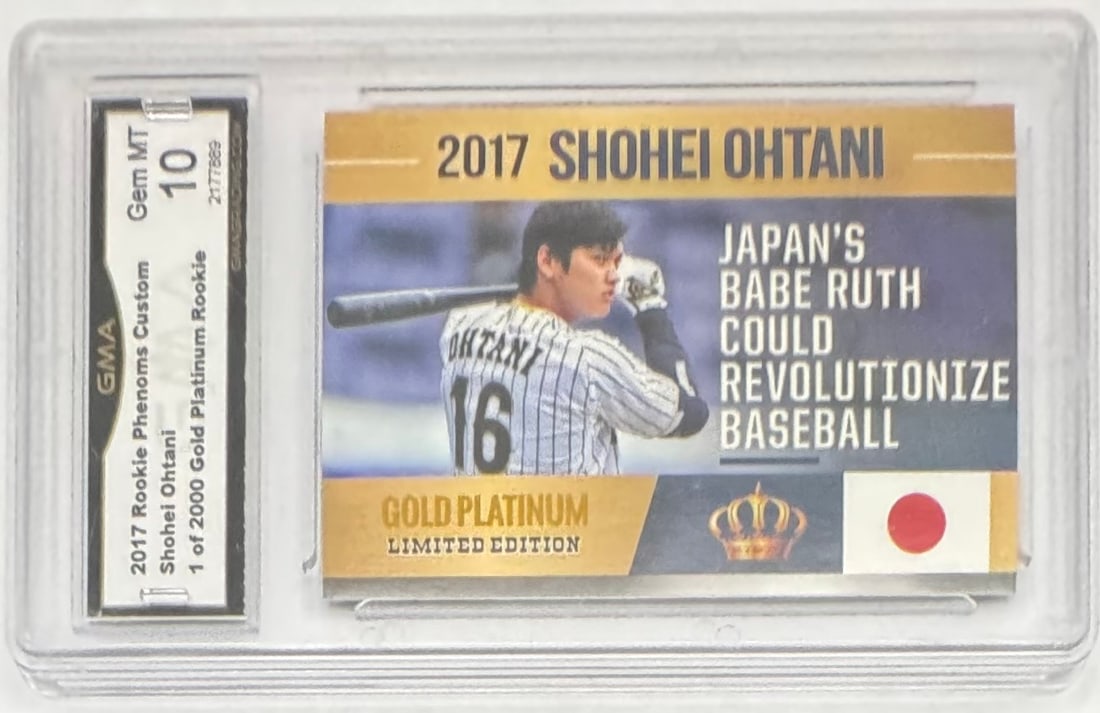 Shohei Ohtani Gold Platinum (1 of 2)