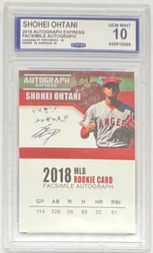 Shohei Ohtani Card