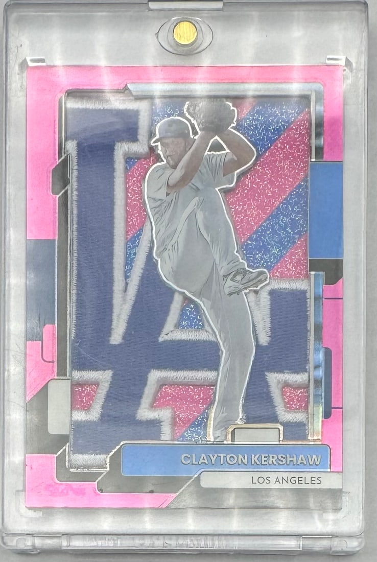 Clayton Kershaw Patch Card (1 of 2)