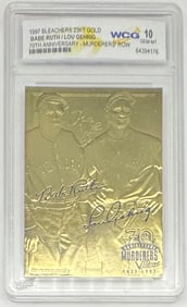 Babe Ruth & Lou Gehrig Signature Series Card