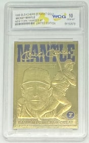 Mickey Mantle Signature Series Card