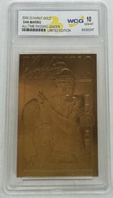 Dan Marino Limited Edition Card