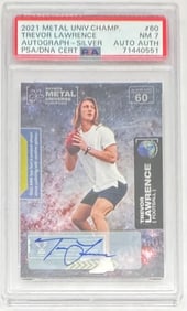 Trevor Lawrence Auto Card