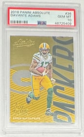 2018 davante adams psa 10