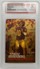 Tom Brady Rookie Gold Refractor