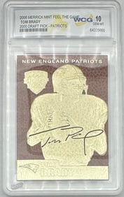 Tom Brady Draft Pick Card