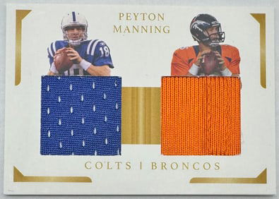 Peyton Manning Patch Card