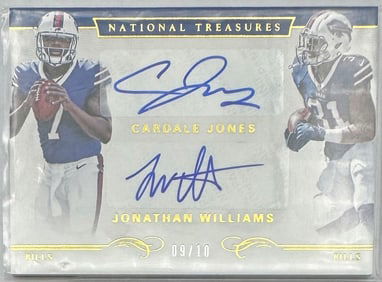 Cardale Jones And Jonathan Williams Auto /10