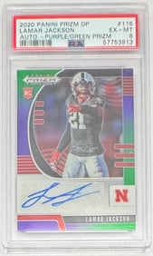 2020 Lamar Jackson Rookie /199