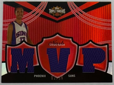 Steve Nash Triple Threads Patch  /36