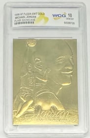 Michael Jordan Gold  Basketball Card