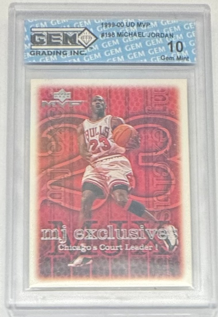 1999 MVP Michael Jordan Card (1 of 2)