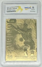 Michael Jordan Gold Card