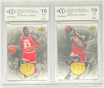 Michael Jordan MJ Gold Legacy Cards