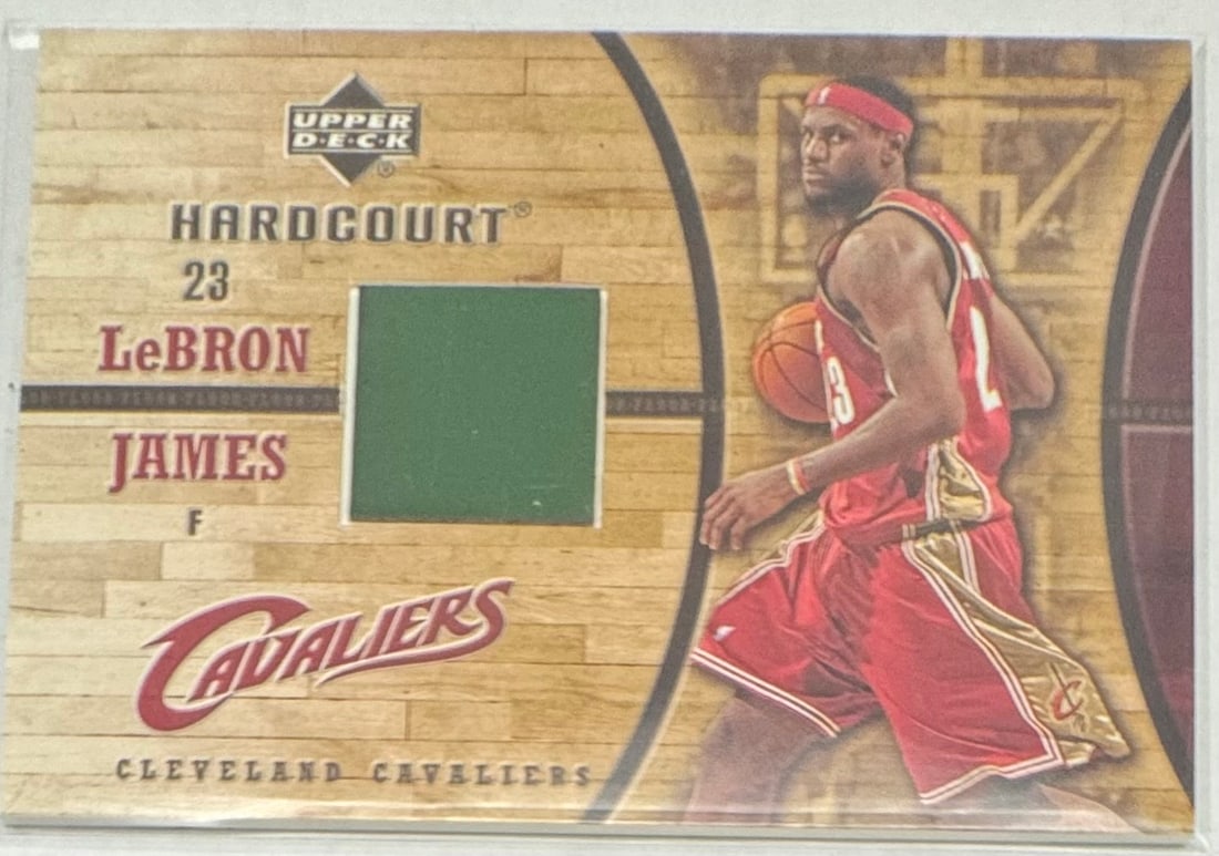 LeBron James Game Used Trading Card l (1 of 2)
