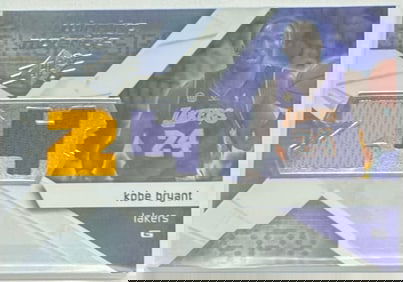 Kobe Bryant Used Jersey Patch