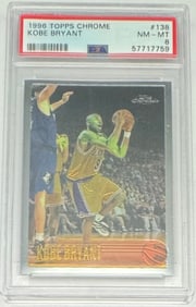 Kobe Bryant Chrome Rookie Card