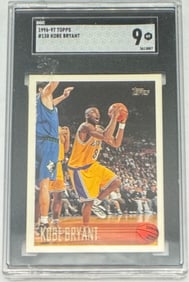 Kobe Bryant Rookie Basketball Card