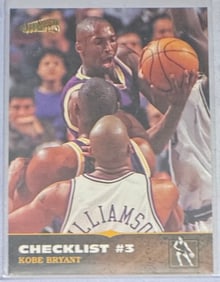1996 Kobe Bryant Rookie Card