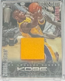 Kobe Bryant Game Used Swatch Patch
