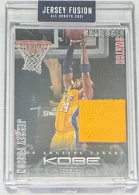 Kobe Bryant Game Used Jersey Fusion Patch