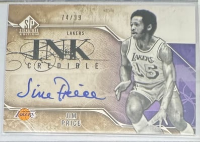 Jim Price Auto Card /99