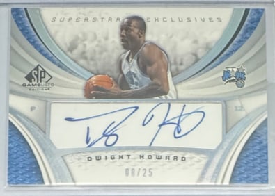 Dwight Howard Auto Card /25
