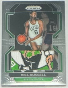 Bill Russell Patch Card