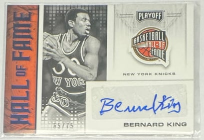 Bernard King Auto /75