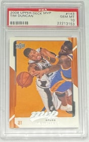 2008 Tim Duncan Card