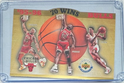 1996 MICHAEL JORDAN 70 Wins Limited Edition