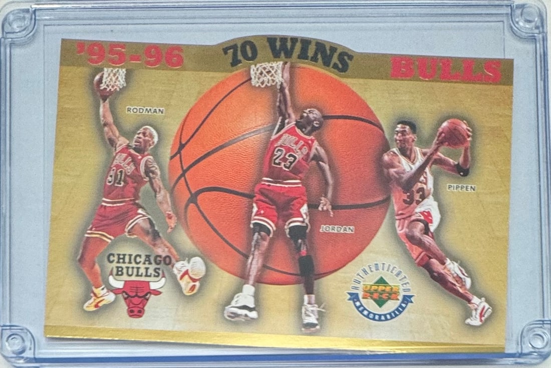 1996 MICHAEL JORDAN 70 Wins Limited Edition (1 of 2)