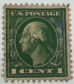 George Washington 1 Cent Stamp